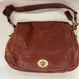 Coach Legacy Bag in Saddle Brown